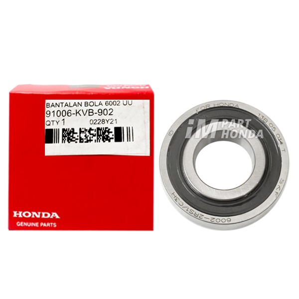 Kvb 902 Laher Bearing Tutup Cvt 6002 Tanpa Bos Kuningan 6002 Uu Shopee Indonesia