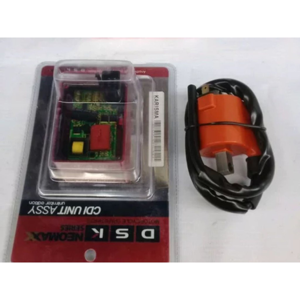 CDI KHARISMA SUPRA X 125 RACING TENAGA NAIK 20 PERSEN DAN KOIL RACING DSK