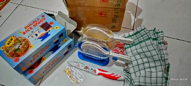 Set 3pcs Kain Lap Serbet Lap Tangan Lap Perabot Lap Piring