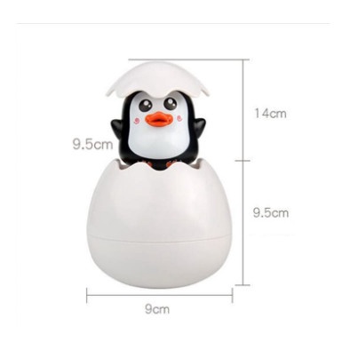 MAINAN ANAK MANDI SEMPROTAN TELUR DINO BEBEK PENGUIN FLOATING EGG BATH TOY SPRAY