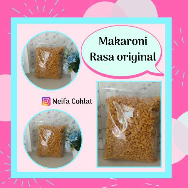 

Makaroni asin / makaroni rasa original / makaroni renyah/ makaroni gurih 250gr