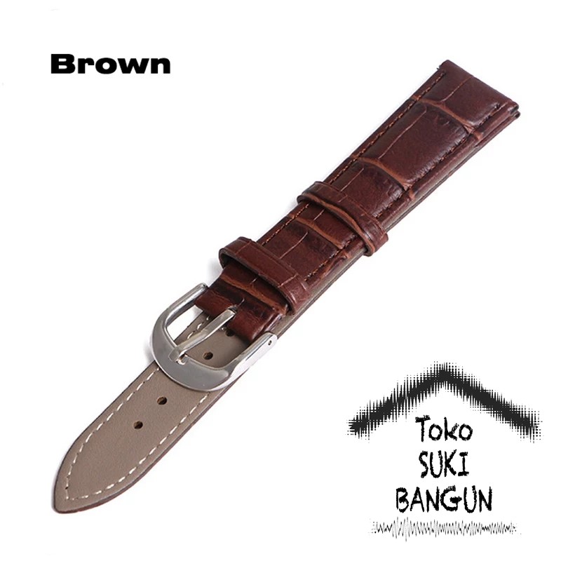 TALI JAM 12mm Bamboo DELUXE Color Kulit Leather Watch Band Strap