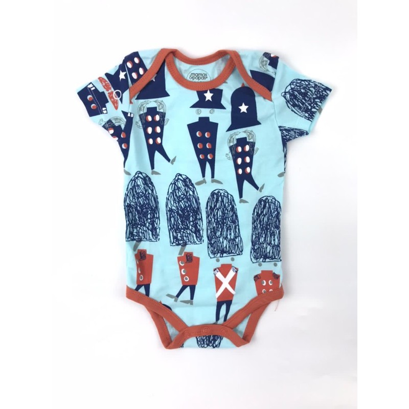 BABY K2 - BABY BODYSUIT PREMIUM ISI 5 PC MOTIF F KODE 00016