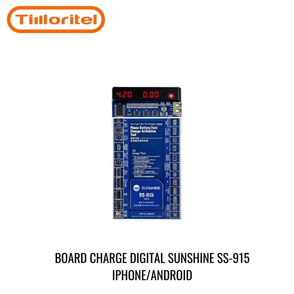 BOARD CHARGE DIGITAL SUNSHINE SS-915 IPHONE/ANDROID