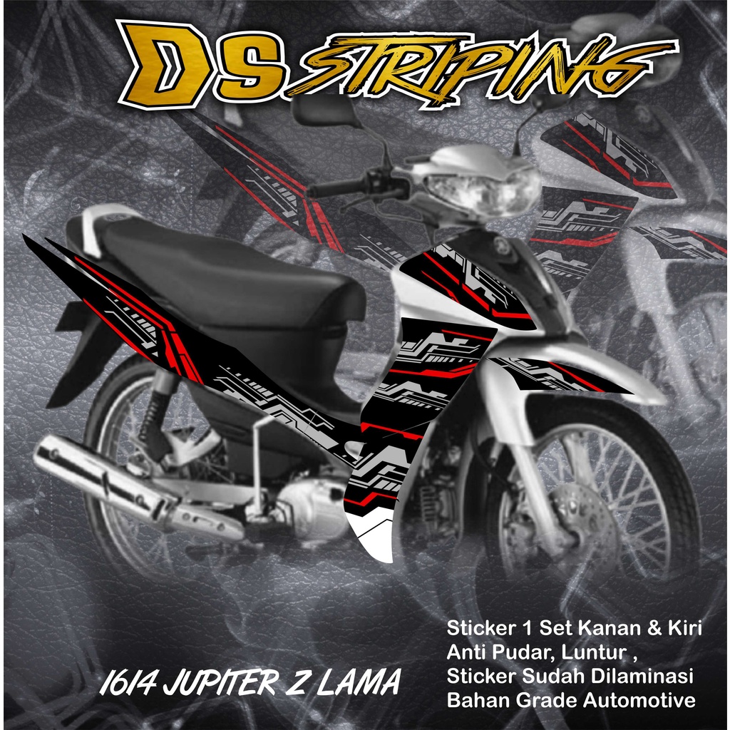 1614 Sticker Striping Motor JUPITER Z LAMA List Variasi Keren
