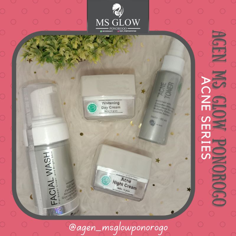 [Agen MS Glow Ponorogo] MS GLOW ACNE SERIES