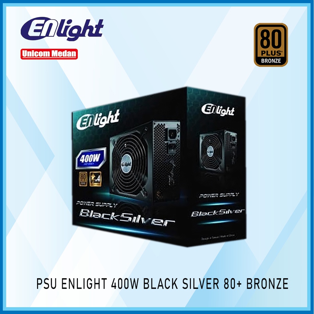 POWER SUPPLY ENLIGHT 400W 80+ BRONZE