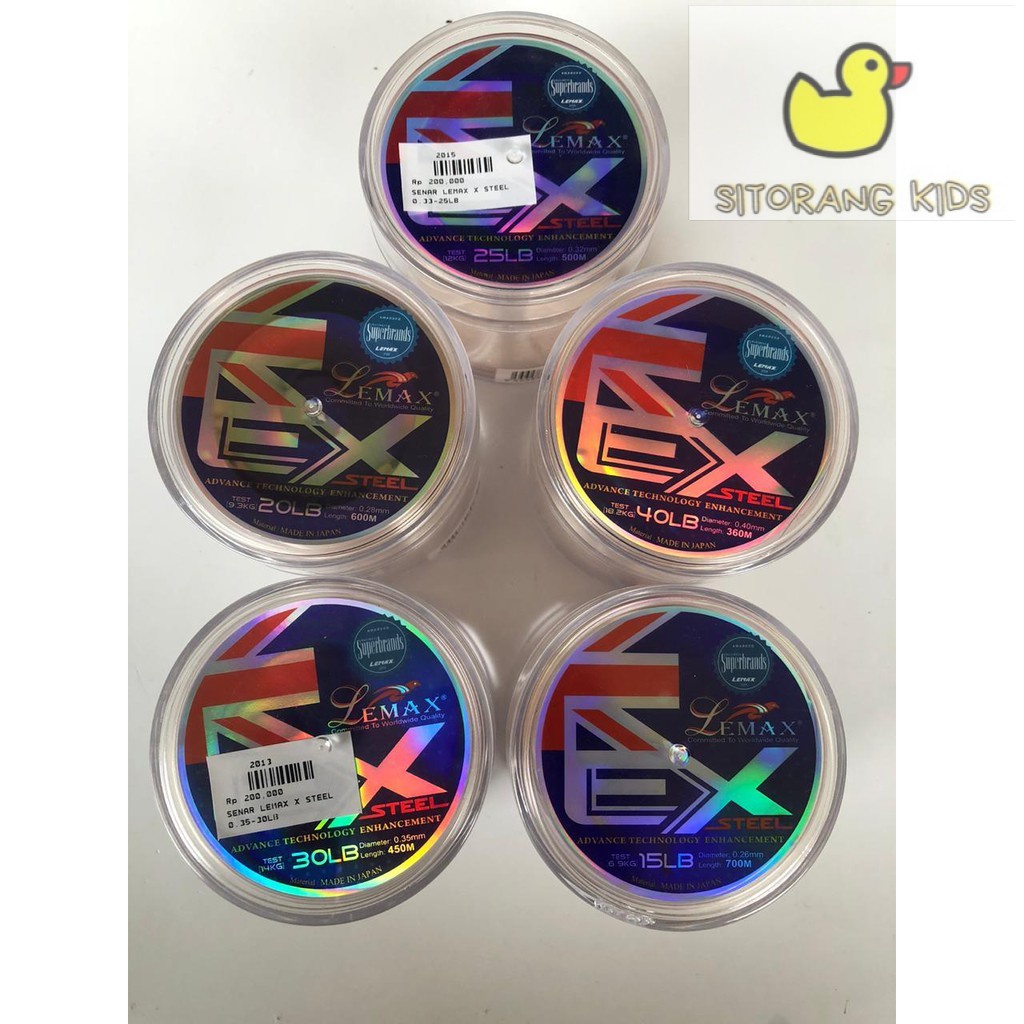[Promo] Senar Pancing Lemax Steel Terlaris Ulet Tipis Anti Kusut Japan Materials