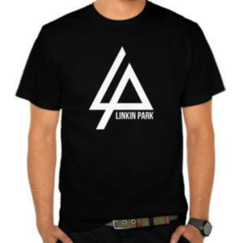 Kaos Band Linkin park logo depan besar