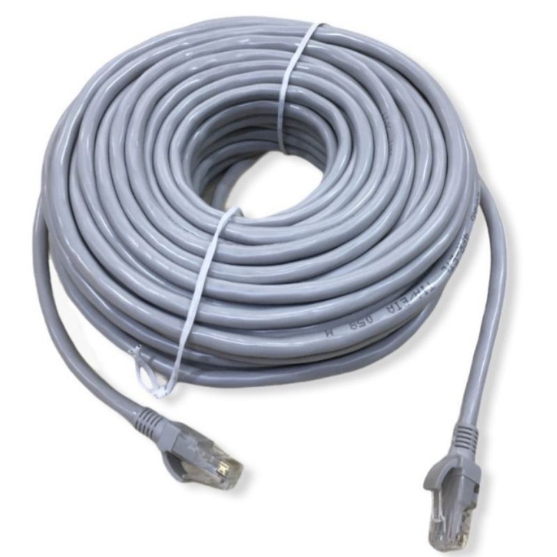 KABEL LAN NYK  25M CAT6 RG 45 kabel jaringan siap pake