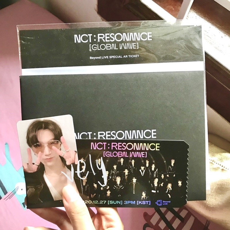 nct 2020 resonance ar ticket set ten