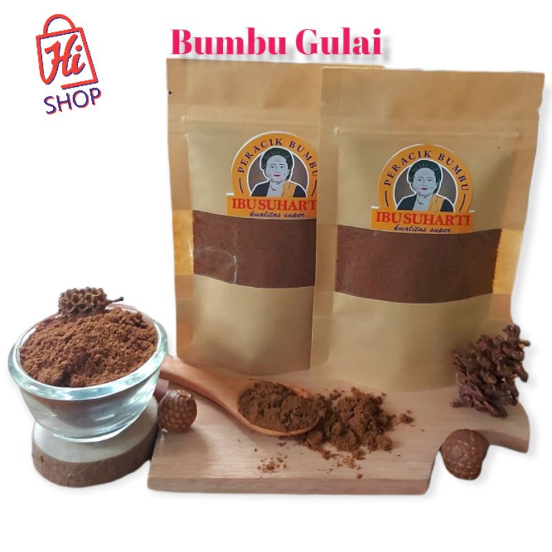 

IBU SUHARTI - Rempah Bumbu Gulai Special Asli Minang Curry Powder Kualitas Premium