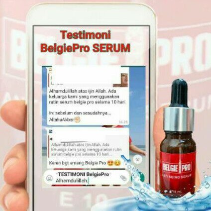 Belgie Pro Anti Aging Serum Serum Wajah Serum Anti Penuaan By Ippho Santosa Isi 10ml