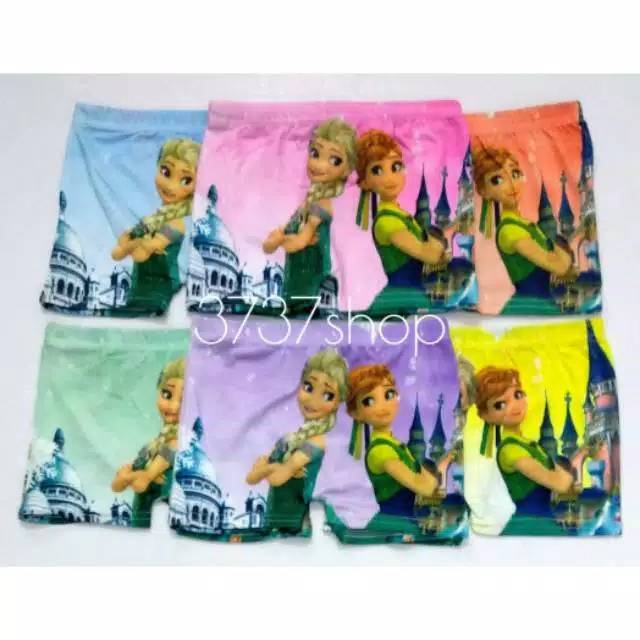 Celana boxer anak perempuan Frozen xl