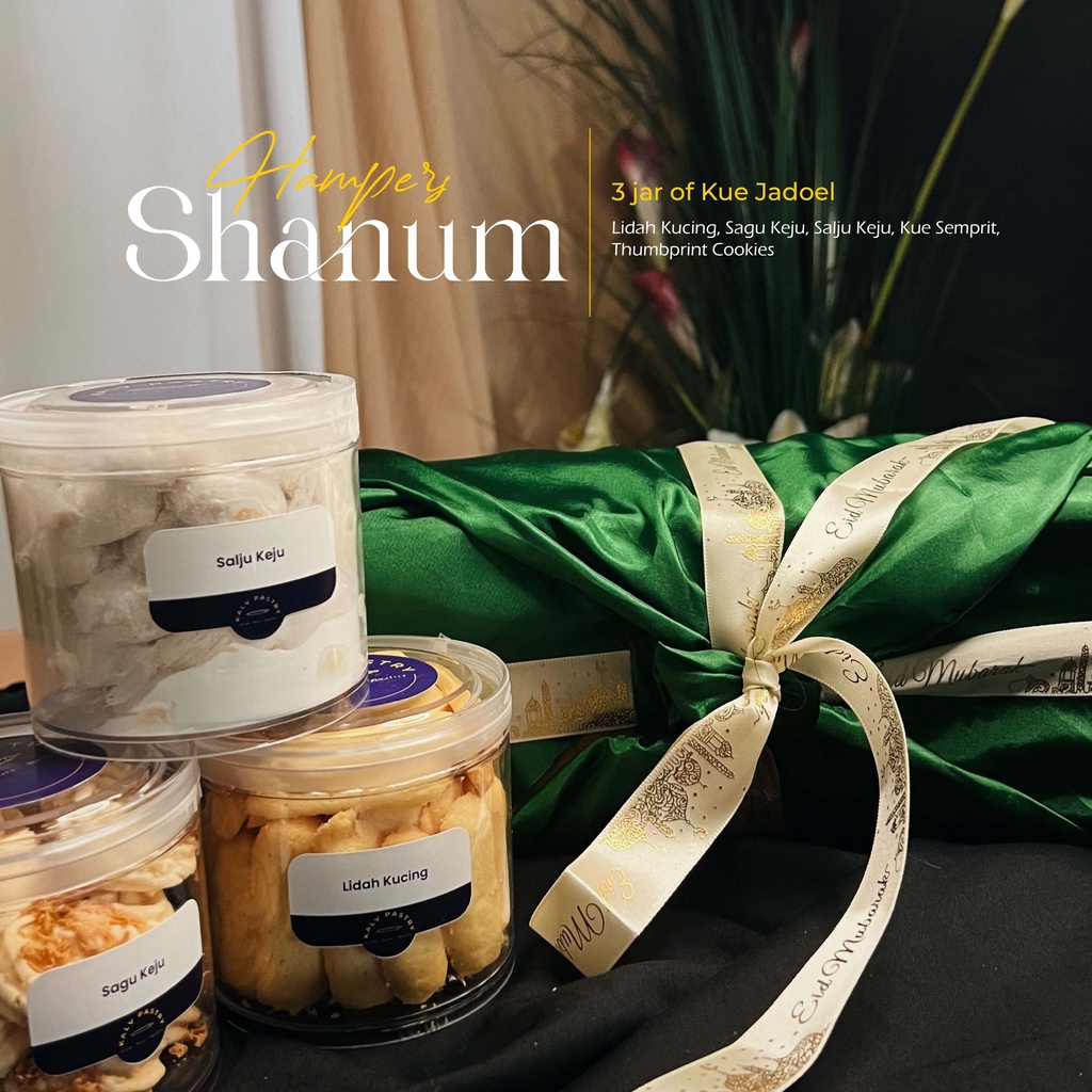 

Shanum Hampers by Kalv Pastry / Hampers Lebaran / Hampers Idul Fitri