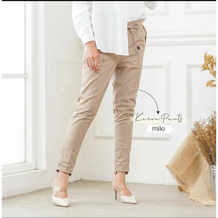 DELKA PANTS - DELKA CELANA BAGGY PANTS PREMIUM // CELANA KERJA // BAGGY JONJING KATUN TWILL