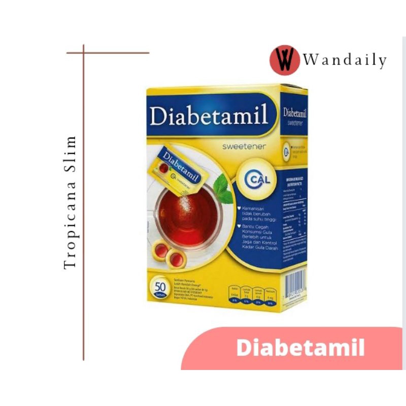 

Diabetamil Sweetener 50 Sachet