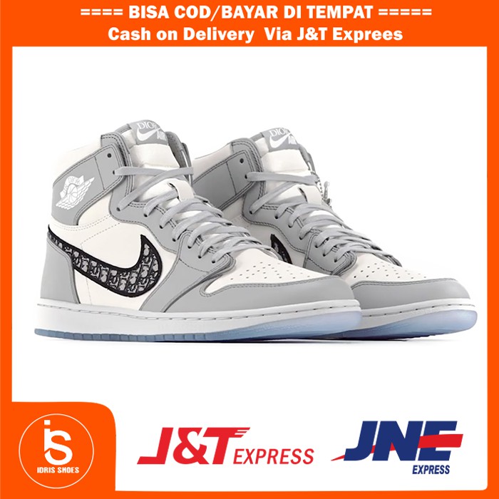  SEPATU  BASKET NIKE  AIR  JORDAN  1 AIR  DIOR  Shopee Indonesia