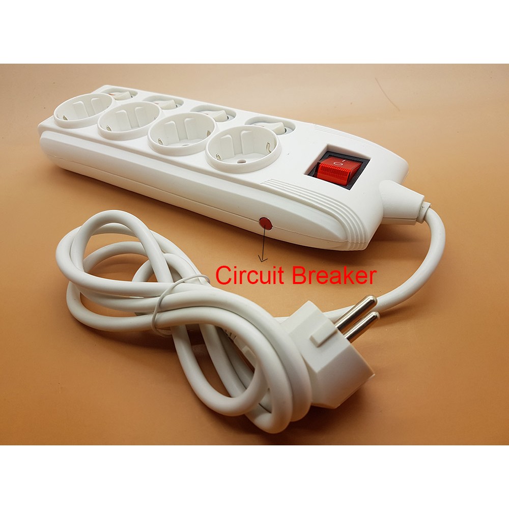 Kenmaster Stop Kontak F144 Switch ( anti overheat &amp; overload )
