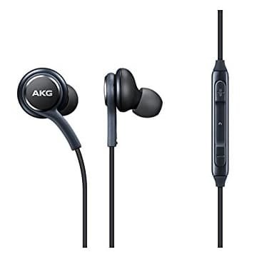 Earphone Headset For Samsung S8 by AKG (OEM) - Black