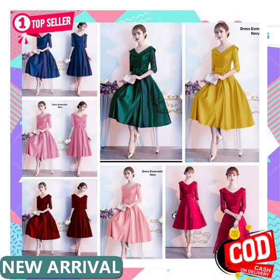 Zaza_Fashion Dress Wanita Terbaru 2022 Import Real Pict / Dress Wanita Korean Style Beliana Dress Es