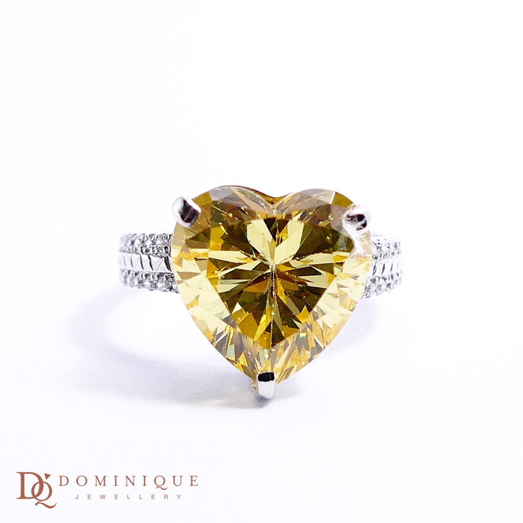 

Dominique Jewellery-Cincin Colour Stone 75% SNI DQC 1572