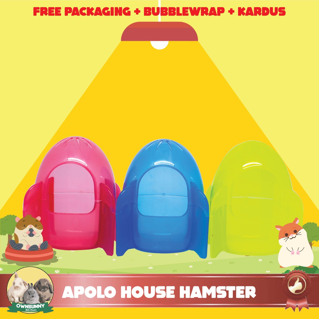 APOLO HOUSE TEMPAT MANDI HAMSTER