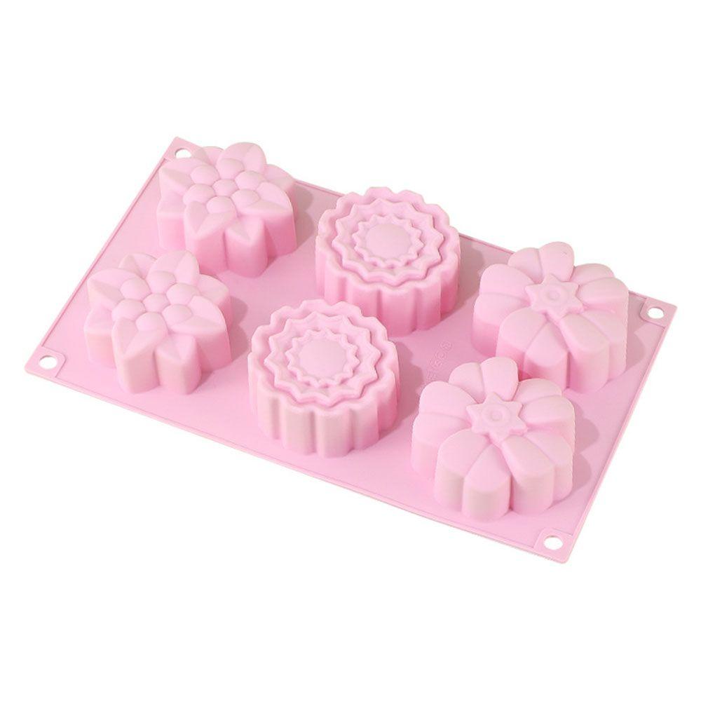 [Elegan] Cetakan Silikon Pie Tools Pastry Tools Mid-Autumn Festival Cake Silicone Mold Mung Bean Cake Mold Cetakan Kue Bulan