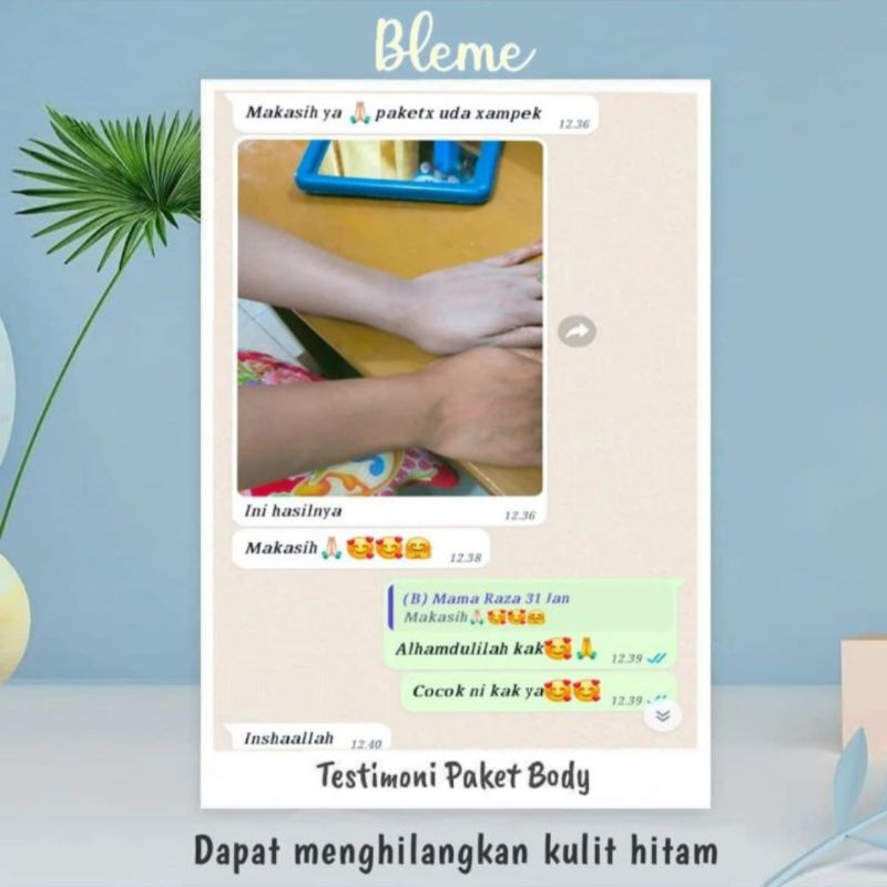 BLEME BODY LOTION ORI WHITENING HAND BODY BLEME LOTION BLEME 100% ORI BPOM / BLEME BODY LOTION |SERUM BLEME &amp; BODY LOTION  BLEME 100% ORIGINAL  Mencerahkan &amp; Sosuli Kulit Putih &amp; Awet Muda