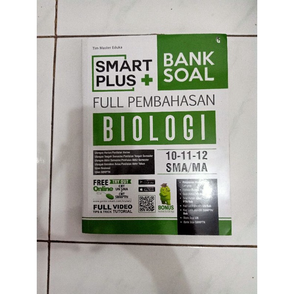 BANK SOAL SMART PLUS+ SMA BIOLOGI