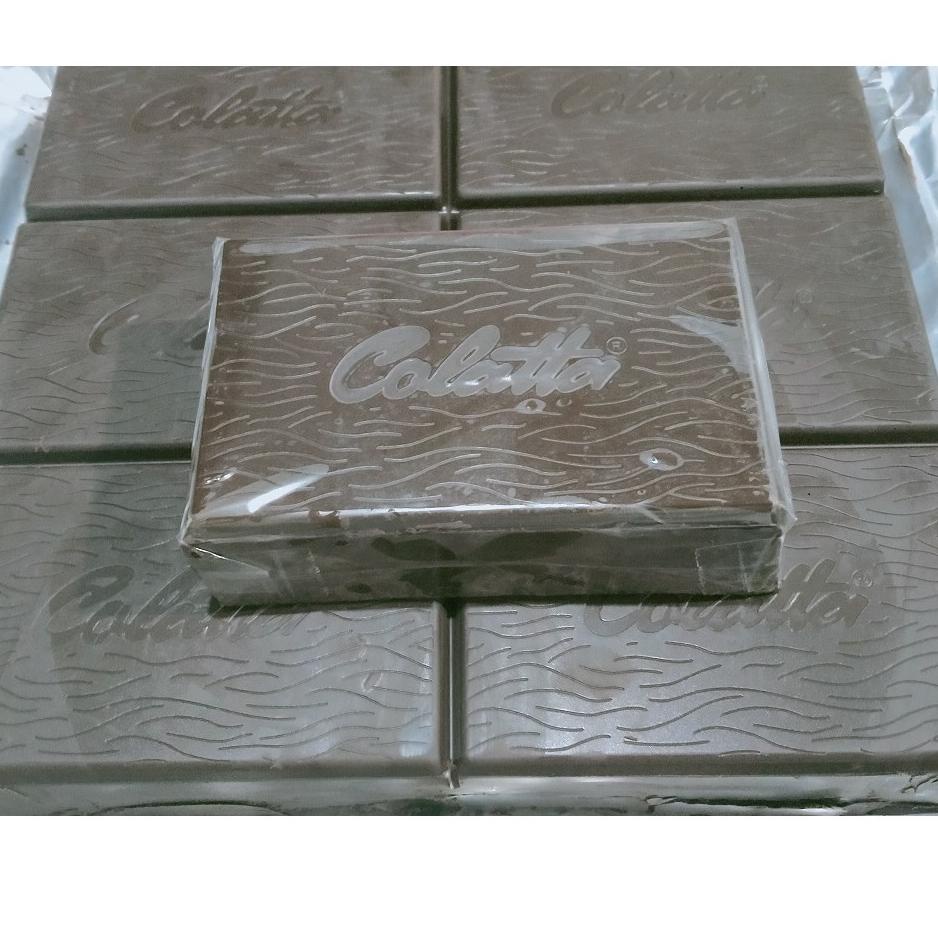 

✔✔GROSIR✔✔ COLATTA DCC 500gr Coklat Batang Dark Cooking Chocolate