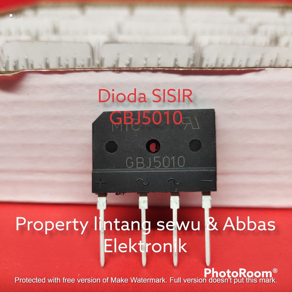 DIODA SISIR BRIDGE GBJ5010 GBJ 5010 50 AMPERE 1000 VOLT