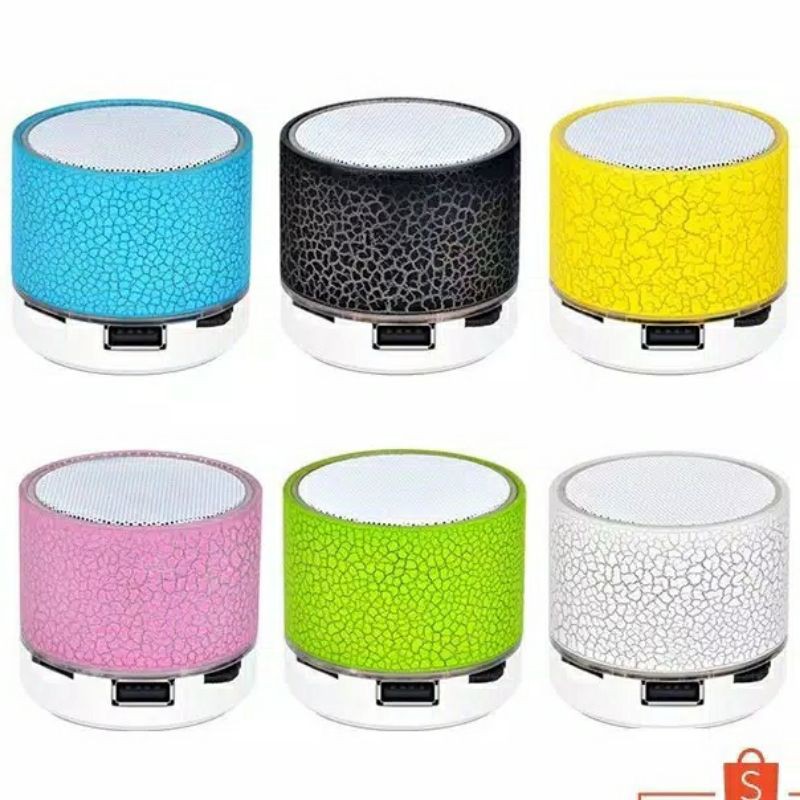 Speaker mini Bluetooth LED Hp Handphone
