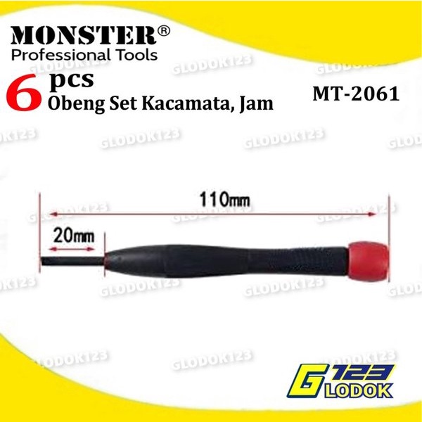 Obeng Min Plus Set Service Jam Kacamata HP Handphone Computer Laptop