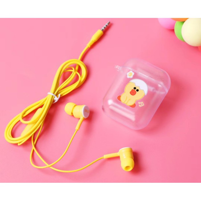 [XY-58] / [XY-62] Headset Karakter Kartun Lucu / Wadah Earphone Gambar Kartun Karakter / Earphone Tema Animasi Kartun