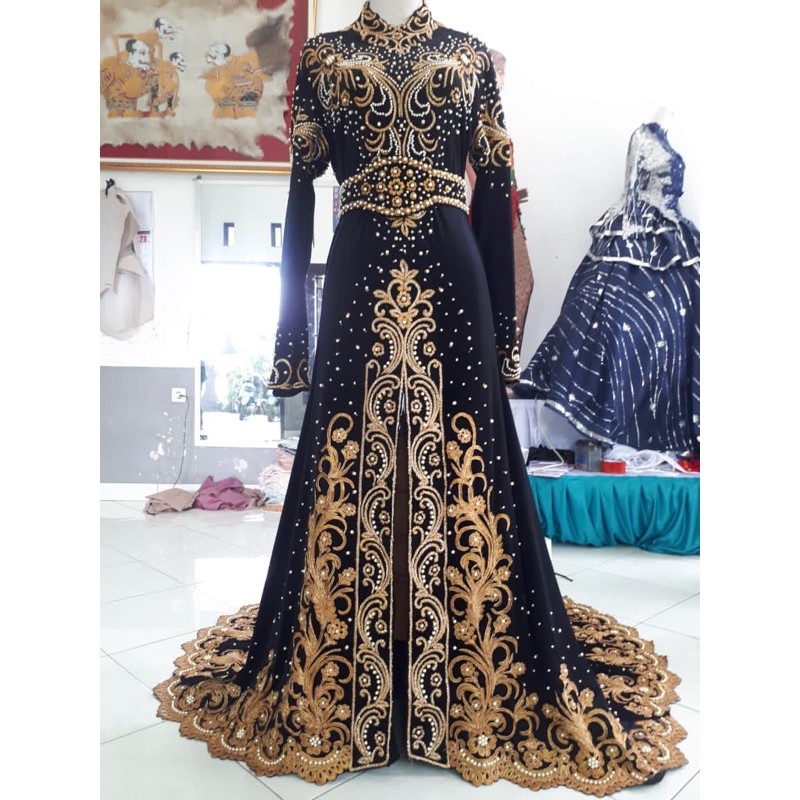 kebaya bludru sanghai