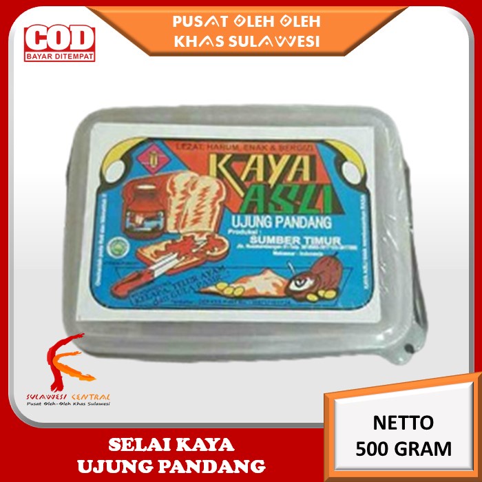 

Selai Kaya Asli Ujung Pandang Pouch Besar khas Sulawesi 500 gr