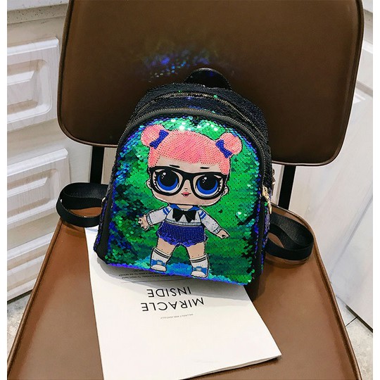 TASHAPPY GT1319  tas Ransel Anak Sequin import model korea supplier tas import