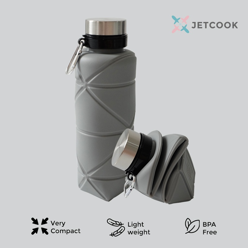 JetCook Origami Bottle Botol Air Minum Lipat / Collapsible Water Bottle 700ml