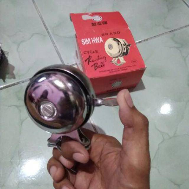 Bel sepeda jadul dobel kring