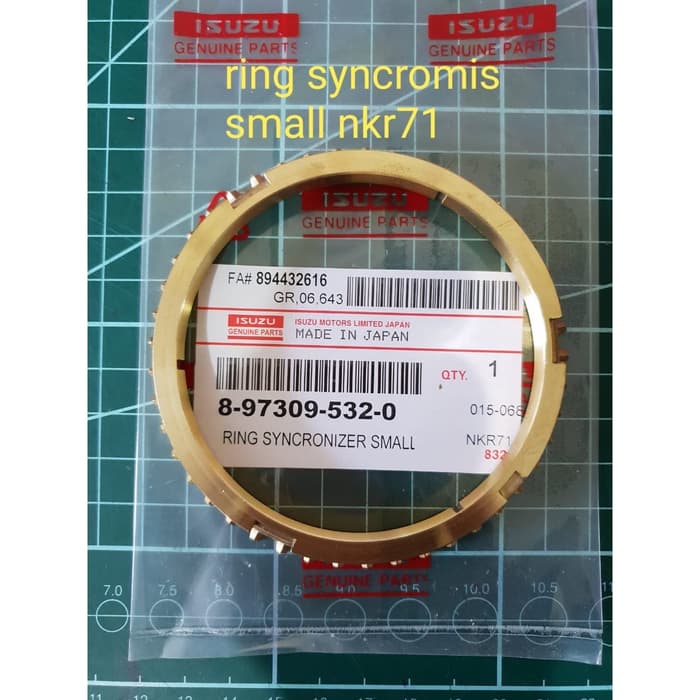 Ring Synchronizer Only Cincin Sinkronisasi Sinkromis Isuzu NKR71 SMALL