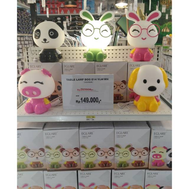 SALE  Lampu Meja Bentuk Binatang by Ace Hardware