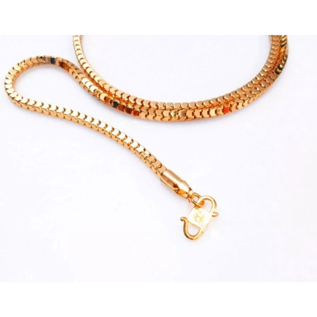 PROMO KALUNG MILANO KOTAK MAS 24 K MODEL TERLARIS