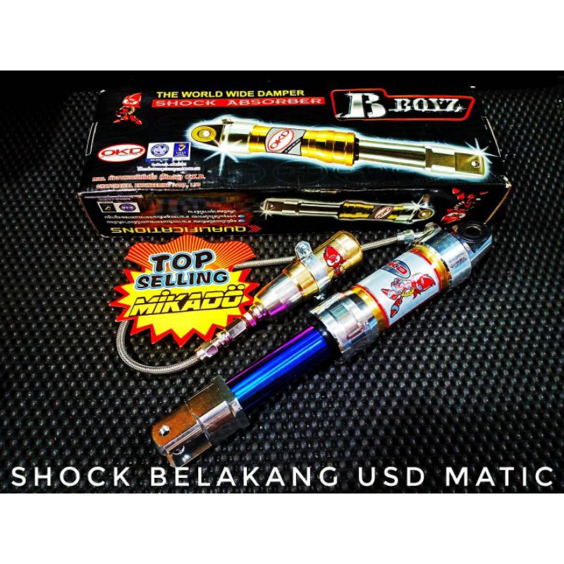 SHOCK BELAKANG UPSIDE DOWN USD TABUNG PISAH AS RAINBOW SKOK UPSIDEDOWN THAILAND MIO BEAT SCOOPY PCX