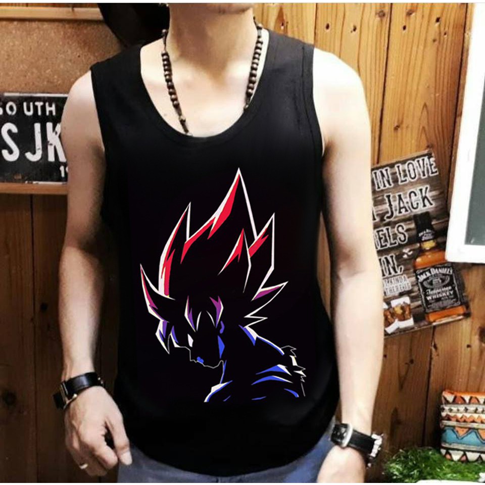 Singlet Lekbong Pria Dragonball Goku