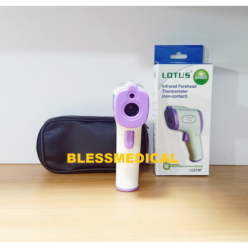 Lotus Infrared Forehead Thermometer Anak - Bayi Infrared Gun BK8005