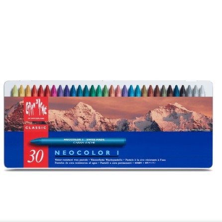 

CRAYON CARANDACHE NEOCOLOR I 30W / Oil Pastel Crayon Carandache Original 30 Warna NeoColor I