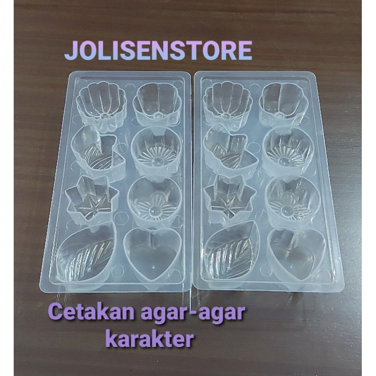 Cetakan agar-agar karakter/cetakan agar-agar bening karakter/cetakan agar isi karakter isi 8/LOYANG 
