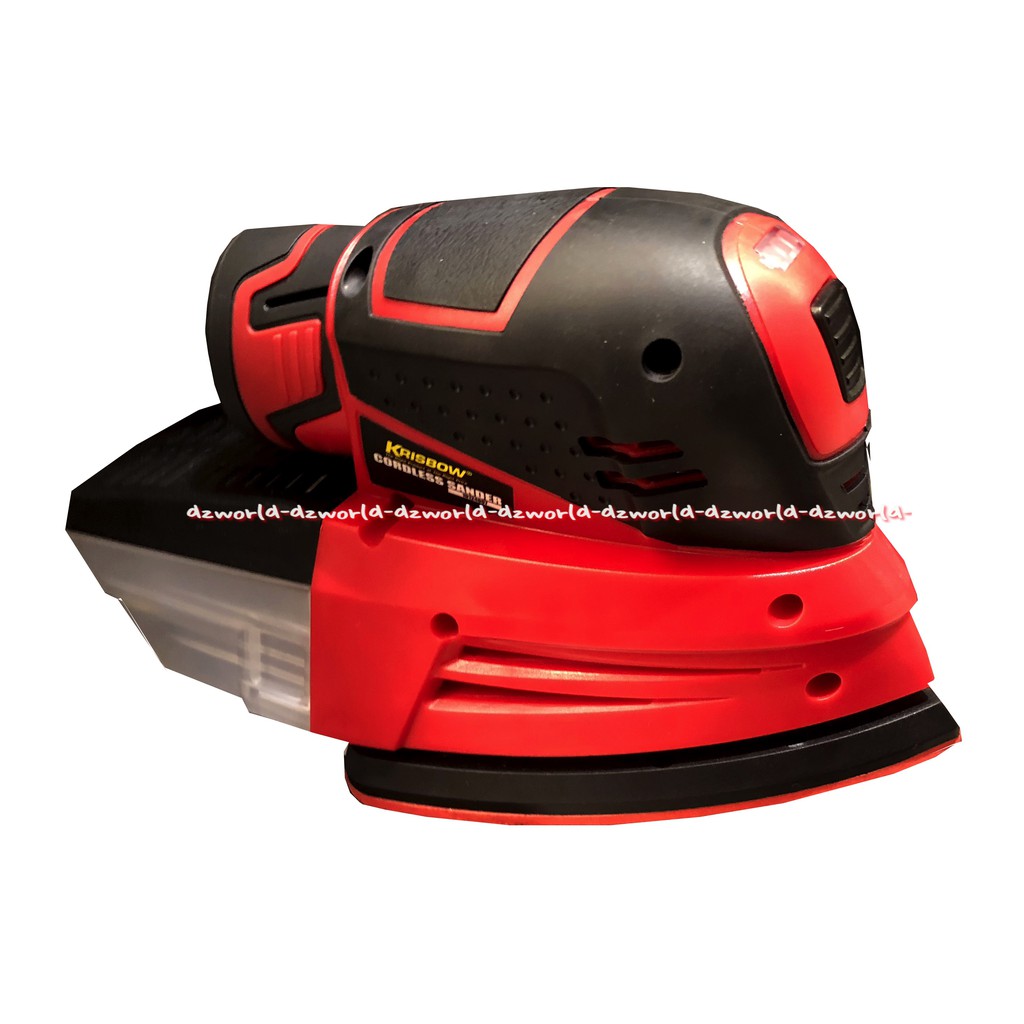 Krisbow Cordless Sander 12 V 11000Min Mesin Menghaluskan Kayu