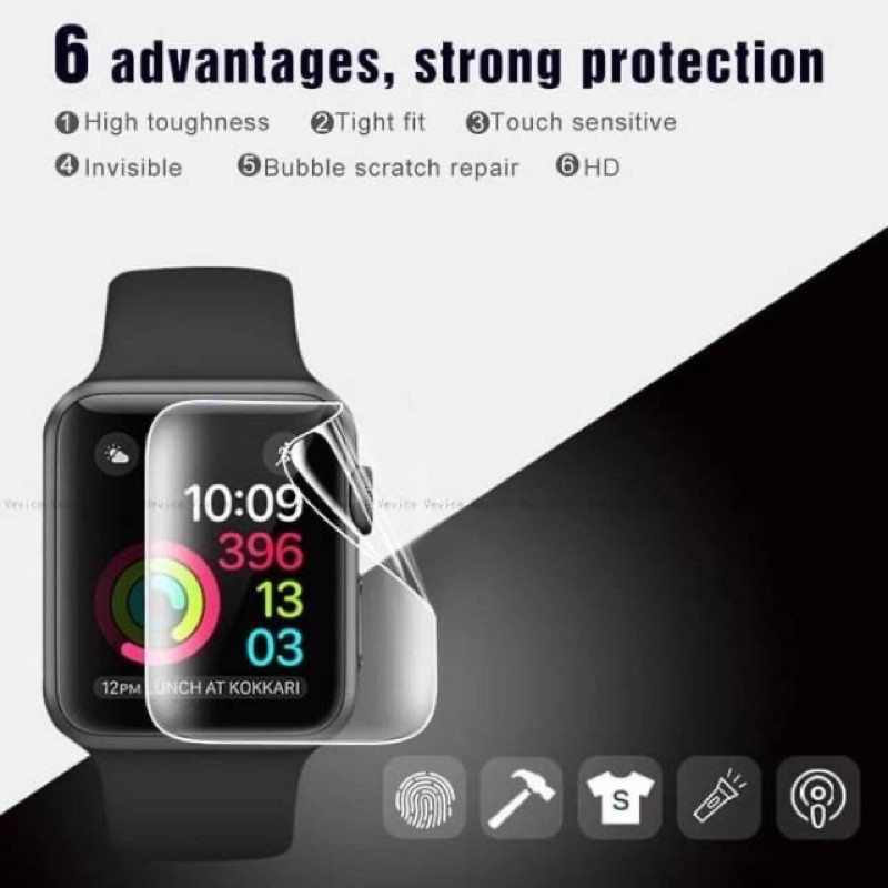 Antigores Hydrogel full cover apple Watch Seris 38. 40, 42. 44MM